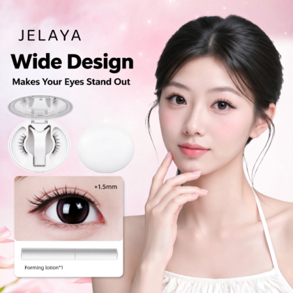Soft magnetic eyelashes